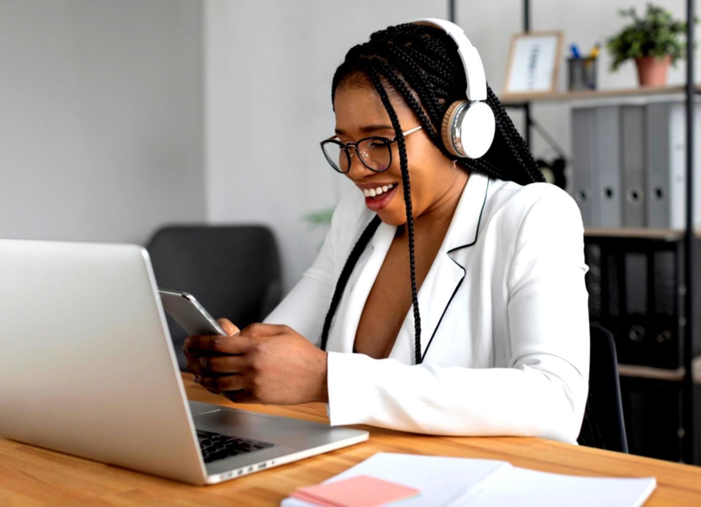 Students analyzing financial charts and investment data during a collaborative learning session